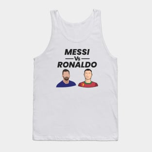 Messi vs Ronaldo Tank Top